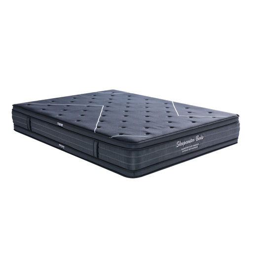 Orthopedic Euro Top Flip Pocket Sprung Mattress - King Single