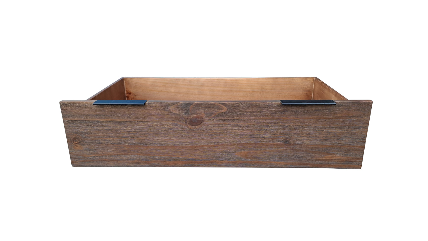 Brighton Rustic Pine Drawer - Espresso
