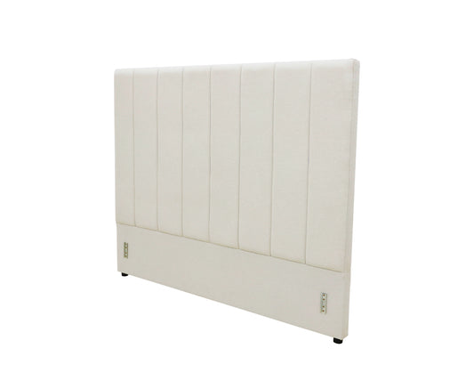 Modern Headboard - Queen - Beige