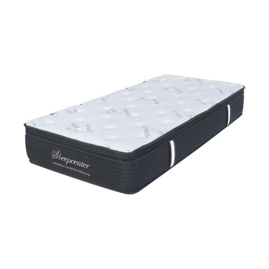 Orthopedic Cool Gel Top Pocket Sprung Mattress - King Single - Medium Plush