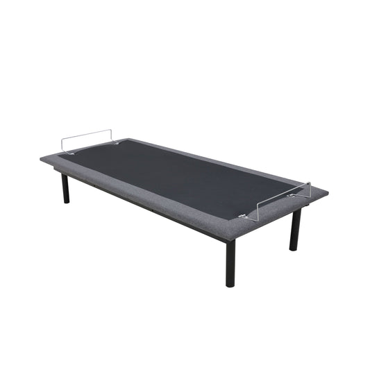 Electrical Adjustable Bed Base - Long single - Charcoal