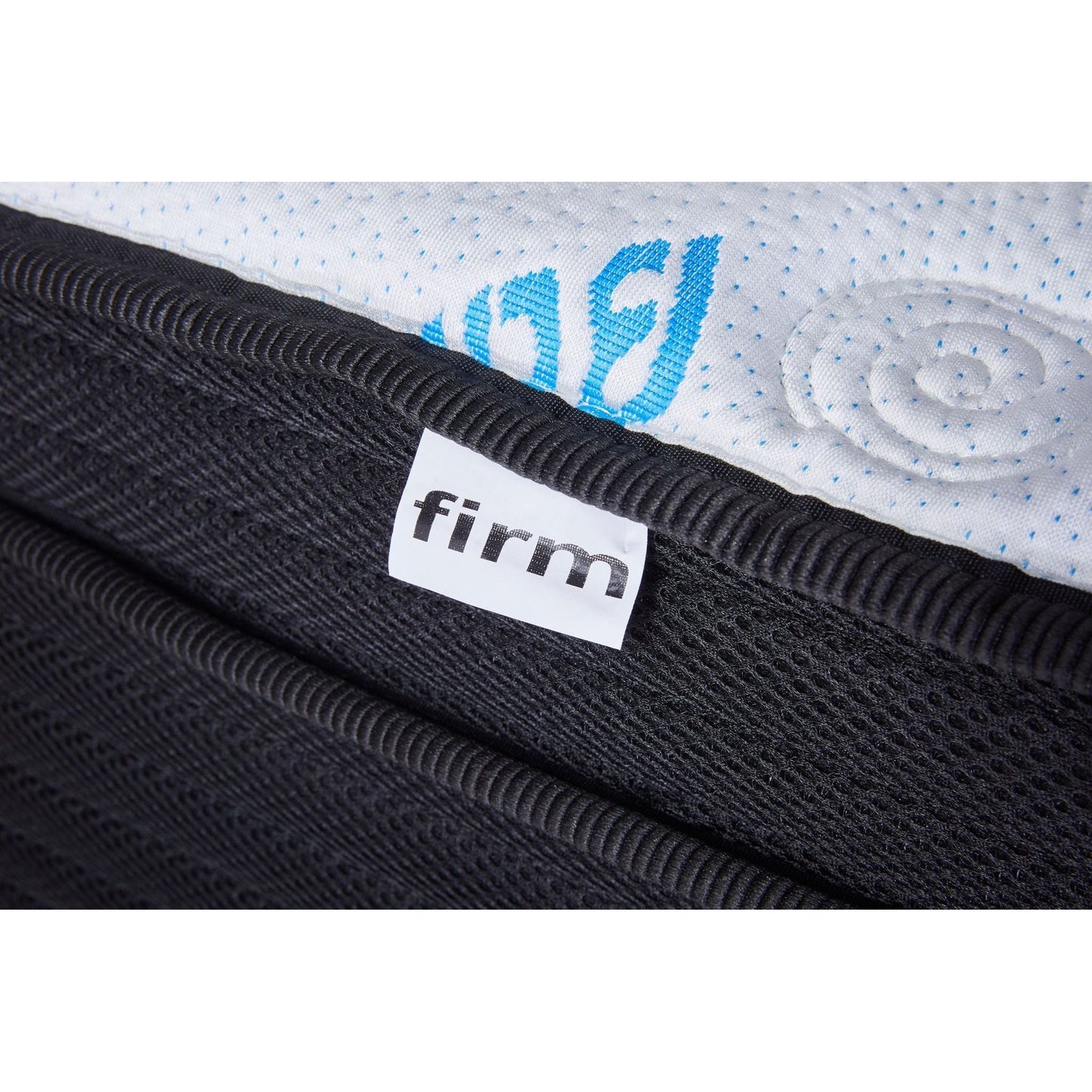 Queen size Mr & Mrs Orthopedic Cool Gel Top Pocket Sprung Mattress with dual firmness options, soft and firm side labels, and a cross-sectional view of the mattress layers.