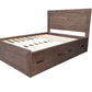 Brighton Rustic Pine Drawer - Espresso