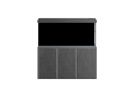 460 LITRE , 150 CM WIDE [ 5 FOOT ] SLIMLINE SMART MARINE / FRESHWATER   FISH TANK , STAND AND HOOD  SET UP  WITH BOTTOM SUMP FILTER  AND LARGE VIEWING DISPLAY-  MODEL ZLL1500ID