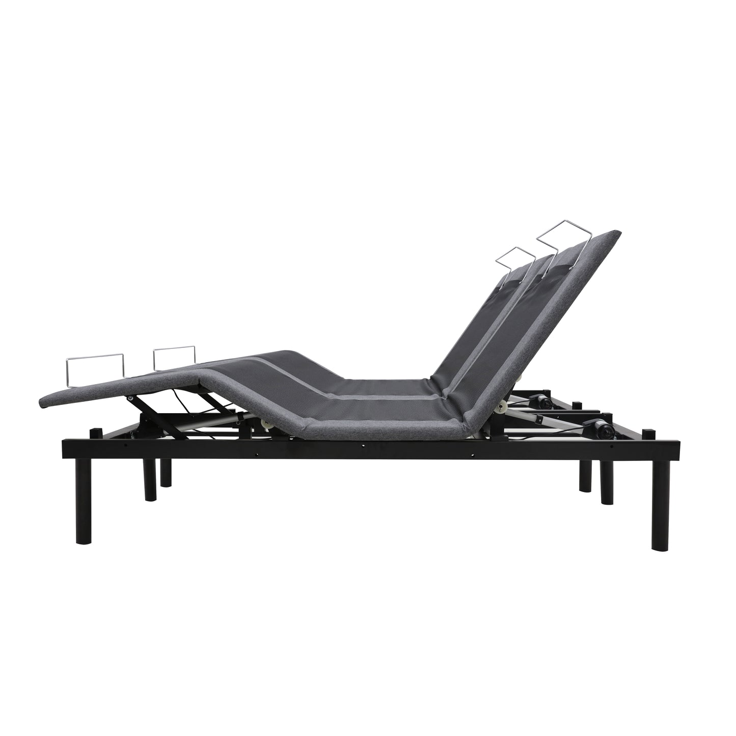 Electrical Adjustable Bed Base - Split King - Charcoal