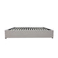 Gas Lift Storage Bed Base - Queen - Latte