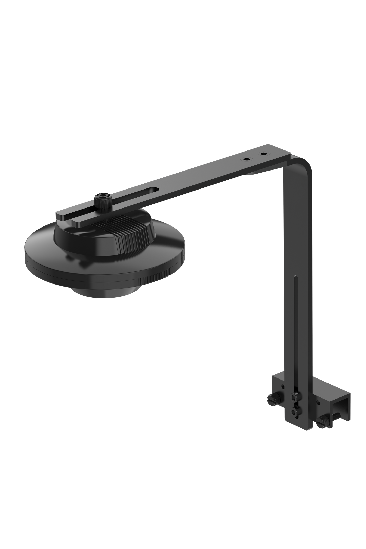 FLYING  SAUCER STYLE LED LIGHT - MODERN BLACK POWDER COATED STAINLESS STEEL DESIGN AQUARIUM LED  GROW LIGHT MODEL 640 c