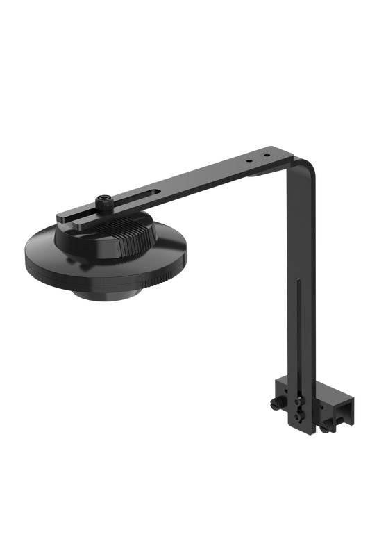 FLYING  SAUCER STYLE LED LIGHT - MODERN BLACK POWDER COATED STAINLESS STEEL DESIGN AQUARIUM LED  GROW LIGHT MODEL 640 c