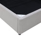 Gas Lift Storage Bed Base - Double - Latte