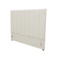 Modern Headboard with Storage bed base set - Queen - Beige