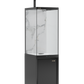 140 LITRE SMART VERTICAL TOWER  FISH TANK , LID  AND  STAND  SET [ 4.5 FOOT HIGH ]  WITH BOTTOM SUMP FILTER  - IDEAL FOR ANGEL AND DISCUSS FISH  LITRES - MODEL ZBF 400