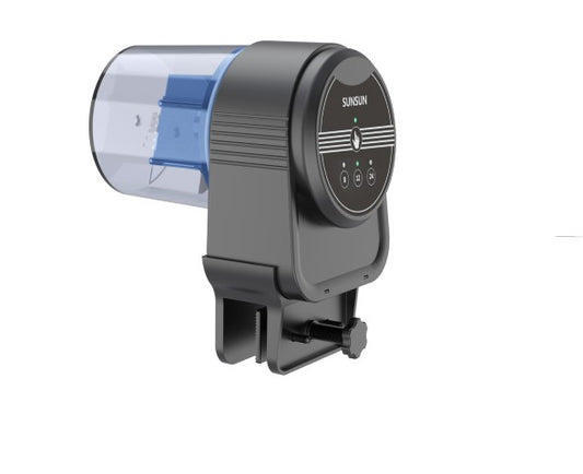 AUTOMATIC FISH FEEDER WITH BATTERY POWER  - MODEL AK22 - 3 FEEDING CYCLES