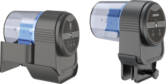 AUTOMATIC FISH FEEDER WITH BATTERY POWER  - MODEL AK22 - 3 FEEDING CYCLES