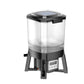 SOLAR  POWERED , HIGH CAPACITY AUTOMATIC FISH FEEDER WITH RECHARBALE BATTERY - CFF 206