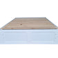 Coastal Pine Bed Base - King - White