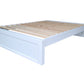 Coastal Pine Bed Base - King - White