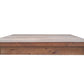 ZEN Floating Platform Bed Base - King - Walnut Espresso