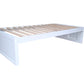 Coastal Pine Bed Base - King single - Pure White - can be transformed into trundler
