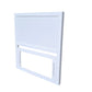 115 cm high Timber headboard  - King Single   - Pure White Colour