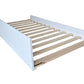 30 cm Deep Coastal Under Bed Trundler - King Single - White