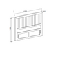 Coastal Solid Pine bed frame - King Single - White