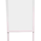 Coastal Pine Dresser with Mirror - 4 Drawers - White