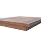 ZEN Floating Platform Bed Base - King - Walnut Espresso
