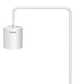 SUNSUN ADT-110C Minimalistic Aquarium LED Light with Bracket