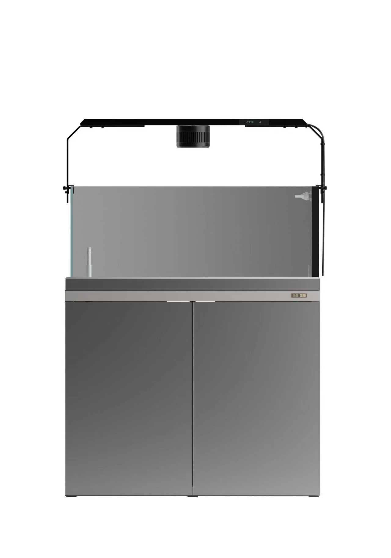 128 LITRE - 80 CM LONG  DUAL SIDE VIEW AQUASCAPERS FISH TANK [ RIVER STYLE] WITH STAND &  BOTTOM SUMP FILTER - MODEL ZHFXU800ID