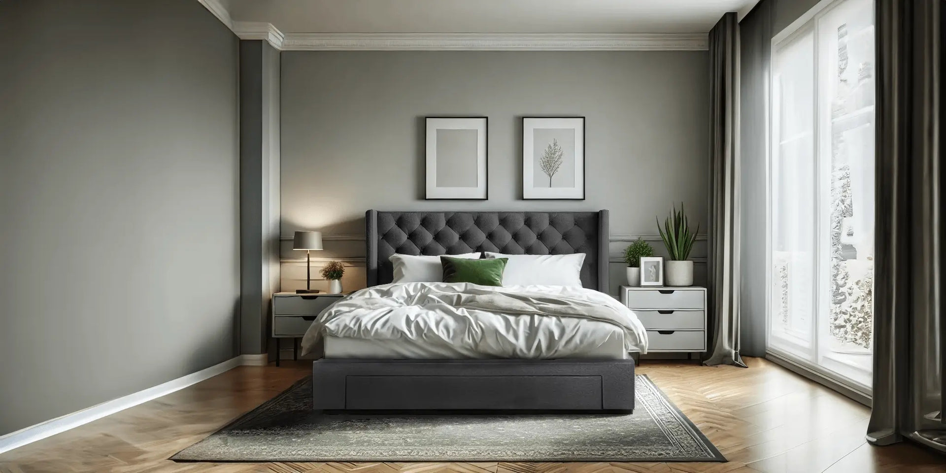 Load video: OUR STORAGE BED FRAMES WERE DESIGNED WITH DURABILITY AND EASE OF USE IN MIND .WE ONLU USE REAL PINE SOLID  WOOD SLATS , WITH THE CORRECT THICKNESS AND GAP BEST SUITED FOR POCKET SPRUNG MATTRESSES . ITS GOT STEEL MIDDLES BARS FOR ADDITIONAL SUPPORT .AFTER ASSEMBLY YOU WILL NOTICE THAT THE MATTRESS SITS ATOP THE BED BASE , ALSMOST FLUSH FIT [ NOT INSIDE THE FRAME WITH THE FRAME JUTTING OUT ]OUR DESIGN IS THE SAME AS HOTEL BEDS , WHER CHANAGING BED SHEETS ARE EASY ,AND CAN BE DONE WITH OUT HAVING TO LIFT THE MATTRESS . THE CORNERS ARE ROUNDED AND PADDED , TO ENSURE  SAFETY FOR KIDS .
