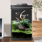 15 LITRE SMART SHRIMP -  BETA FISH DESKTOP AQUARIUM - WITH BUILT IN FISH FEEDER / LIGHT AND HIGH EFFICIENCY INTERNAL POWER  FILTER -MODEL TDJ20 A