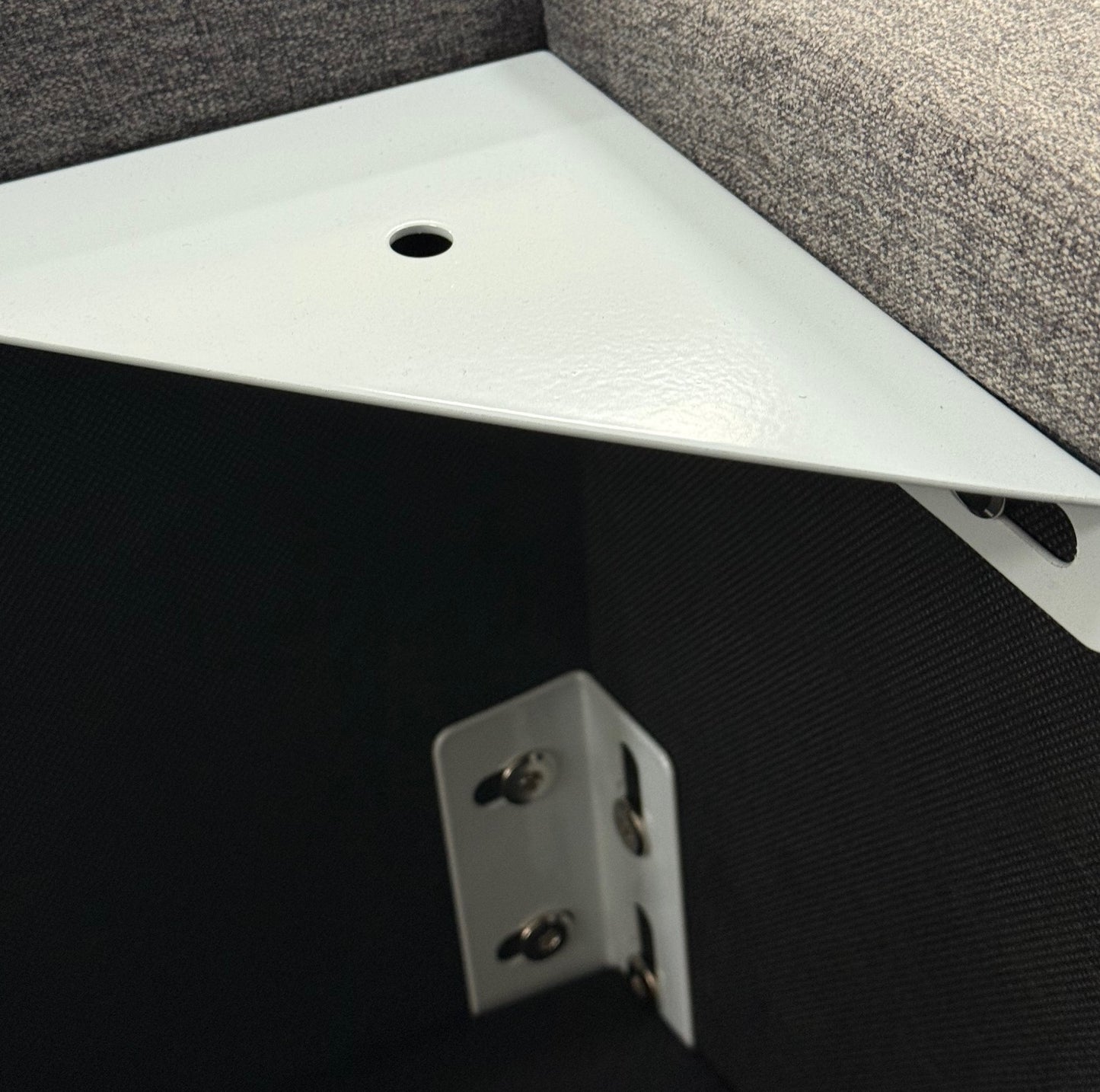 Gas Lift Storage Bed Base - Queen - Latte