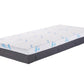 Long single adjustable cool gel memory foam mattress