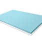 King-size dual-layer bamboo cool gel memory foam mattress topper, 8 cm thick, with a breathable bamboo fabric cover