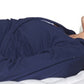 Contour cooling gel memory foam pillow, providing head and neck support.