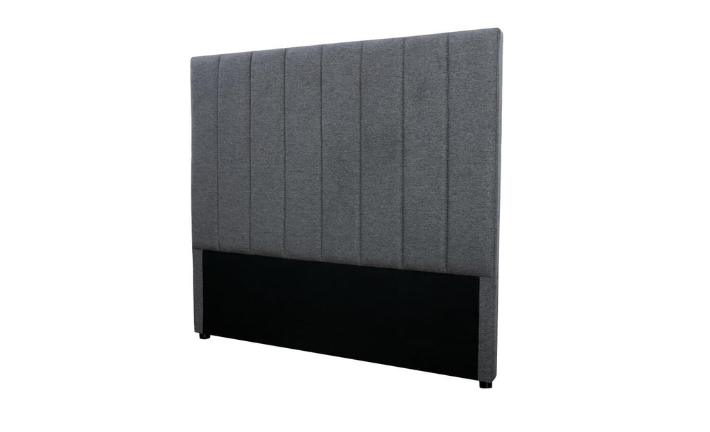 Modern Headboard - Double - Charcoal